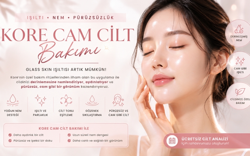 Kore Cam Cilt Bakımı Nedir? Cam Gibi Parlayan ve Işıltılı Bir Cilt İçin En Etkili Bakım